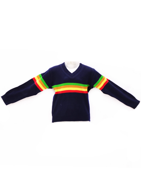 Sweater (N-Blue Four Colour stripe)